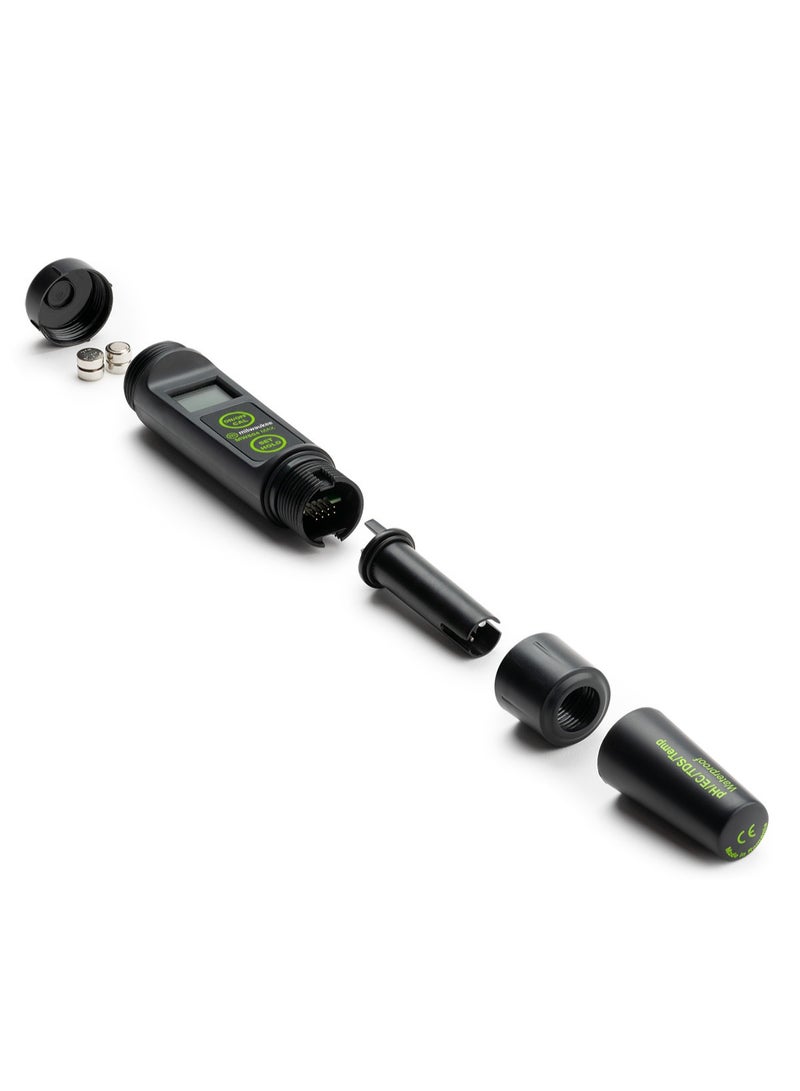 Milwaukee MW804 PRO 4-in-1 Waterproof pH, EC, TDS Tester with Thermometer & Replaceable Probe - Image 5